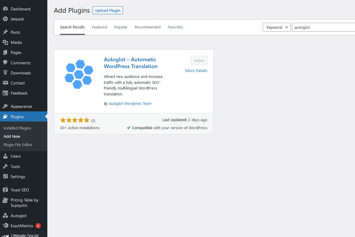 How To Set Up Translation Plugin On WordPress? | Autoglot Blog: News ...